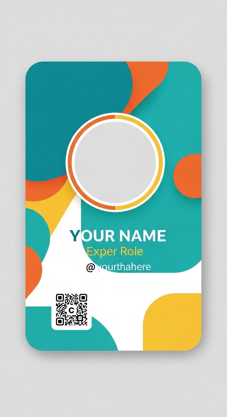 Free ID Card Template PSD – Editable Employee & Student ID Designs (17)