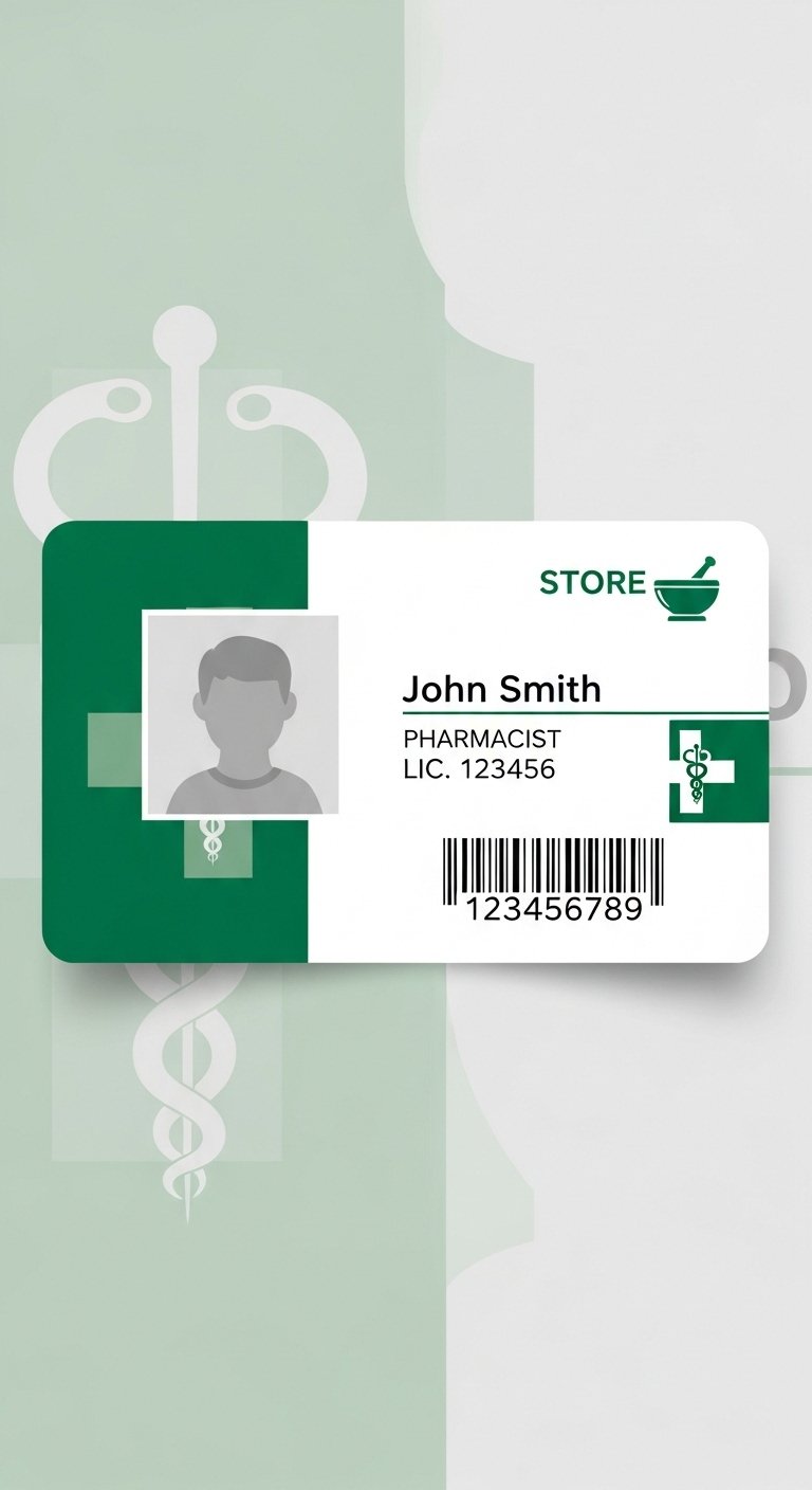 Free ID Card Template PSD – Editable Employee & Student ID Designs (18)