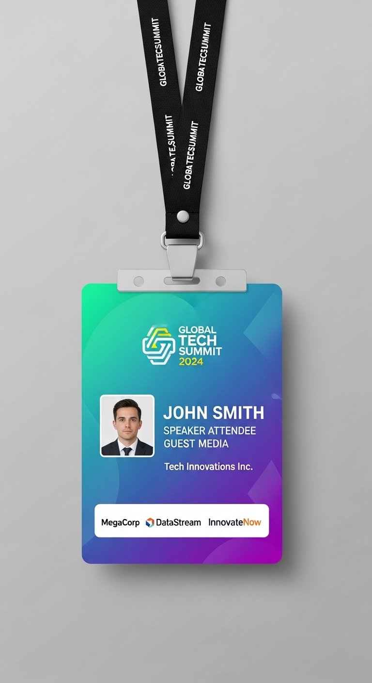 Free ID Card Template PSD – Editable Employee & Student ID Designs (25)